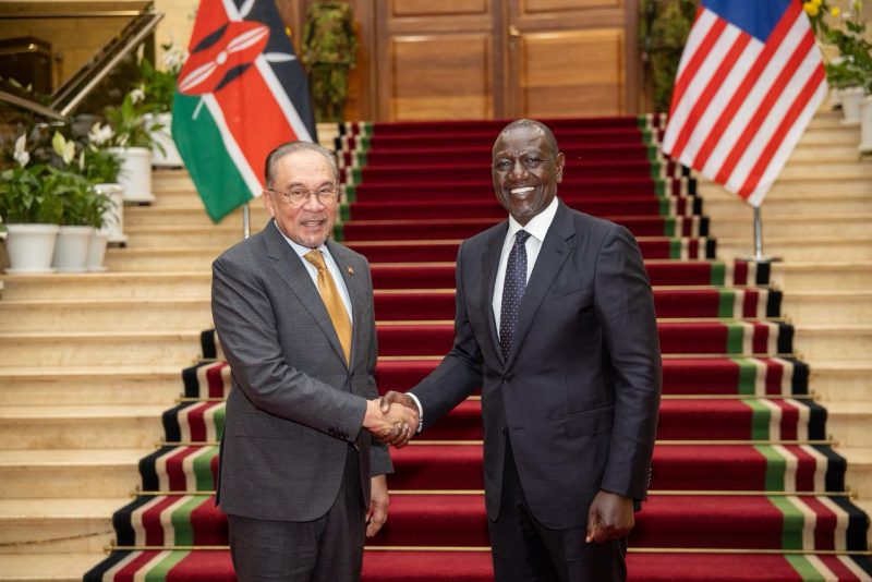 Kenya honours Malaysian PM Ibrahim with 19-gun salute