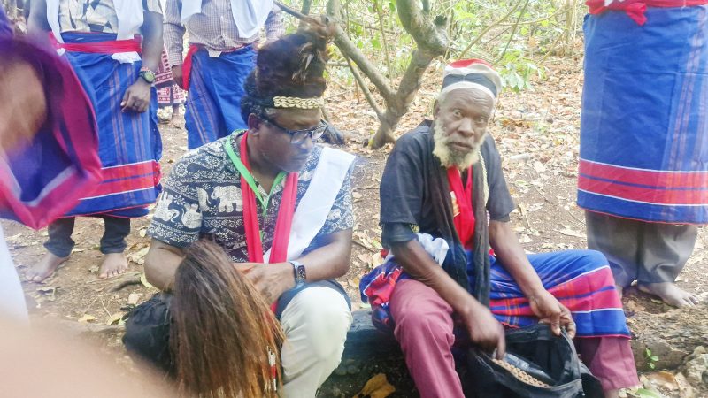 Kennedy Odede crowned Kaya elder in Kwale, community leadership role hailed