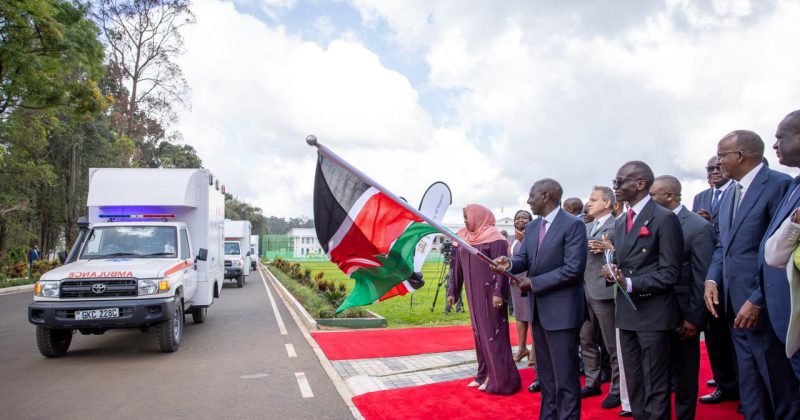 WHO donates ambulances to boost Kenya’s healthcare
