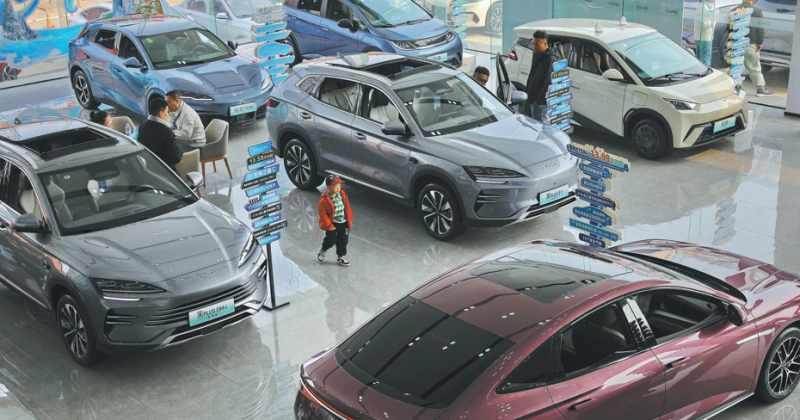 China leads way in EV revolution