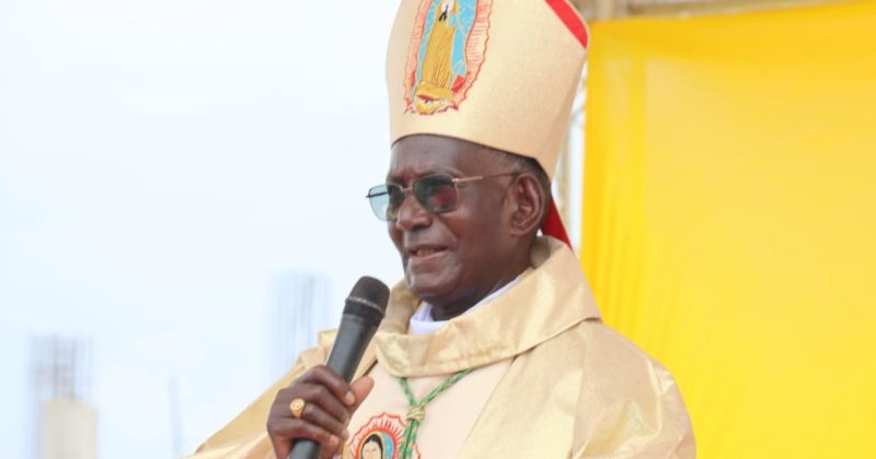Bishop Sulumeti to be laid to rest in a crypt near the altar at St Joseph’s Cathedral