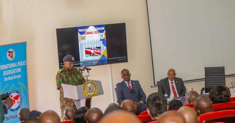 Police officers from across the globe converge in Nairobi for investigations seminar