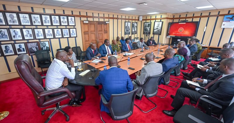 Murkomen, North Rift leaders move to streamline mining amid growing insecurity