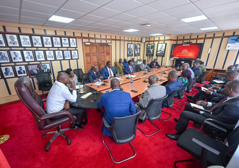 Murkomen, North Rift leaders move to streamline mining amid growing insecurity