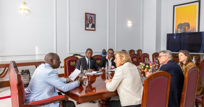 Ruto discusses trade, security and technology with US Embassy team