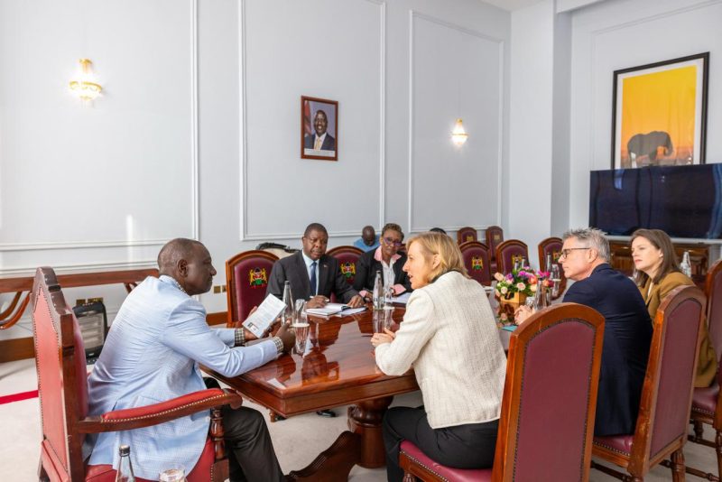 Ruto discusses trade, security and technology with US Embassy team