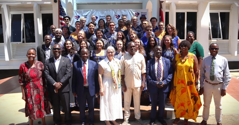 31 new US peace corps volunteers to support health, education