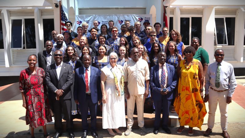 31 new US peace corps volunteers to support health, education