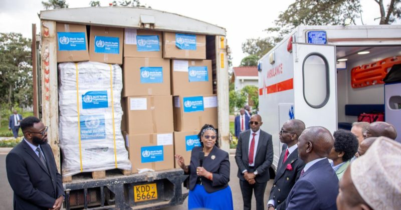 National hospitals receive 8 WHO ambulances to aid maternal health