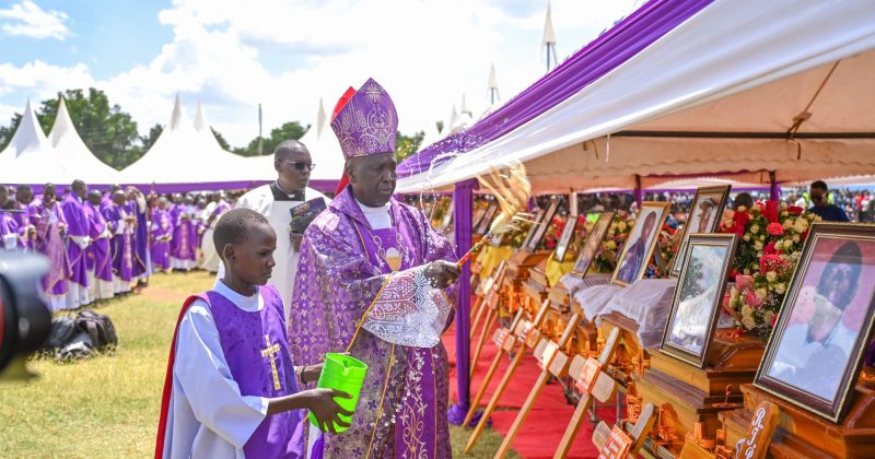 31 landslide victims laid to rest in Elgeyo Marakwet, govt pledges support