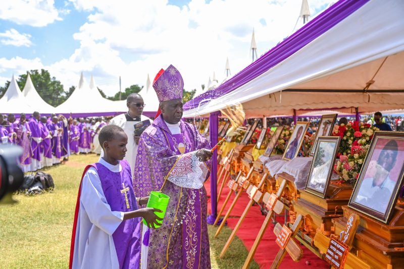 31 landslide victims laid to rest in Elgeyo Marakwet, govt pledges support