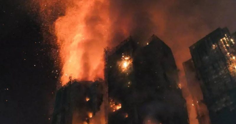 Hong Kong tower blocks fire death toll rises to 128
