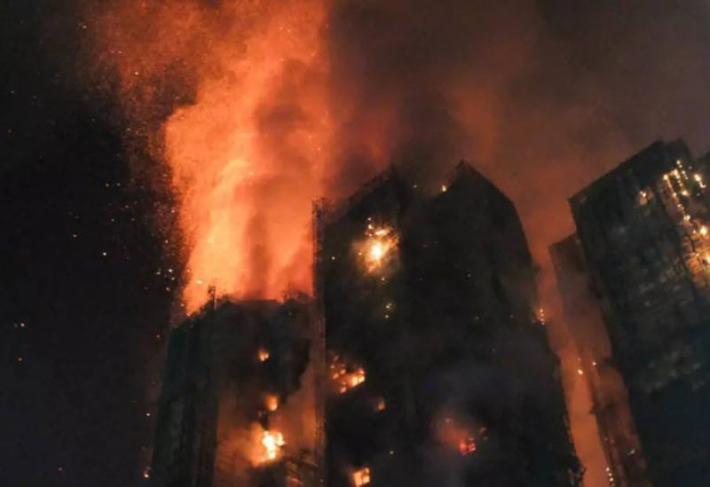 Hong Kong tower blocks fire death toll rises to 128