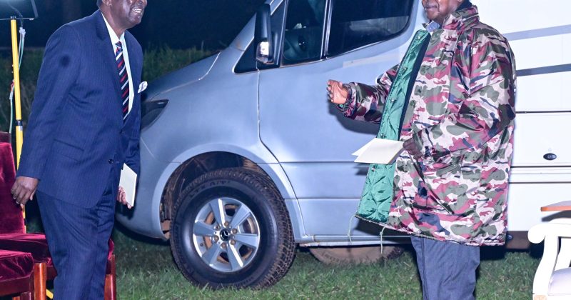 Museveni, Mudavadi Hold Talks Amid Tension Over Indian Ocean Remarks