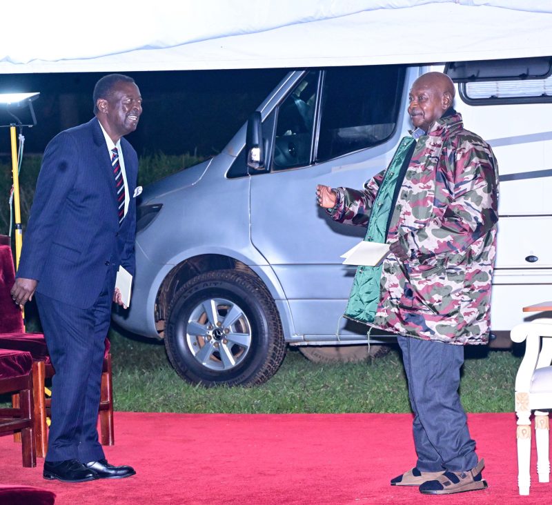 Museveni, Mudavadi Hold Talks Amid Tension Over Indian Ocean Remarks