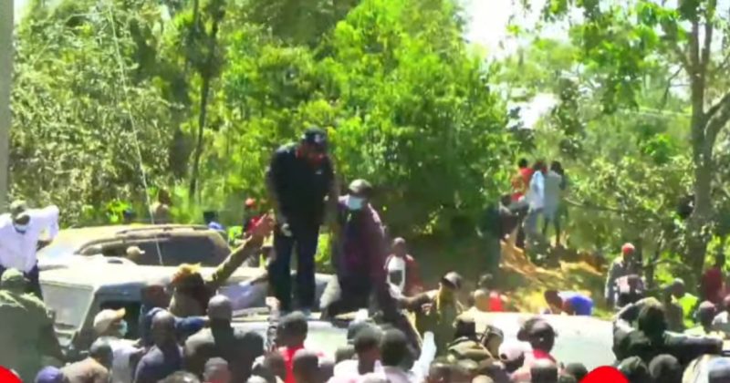 Natembeya blames Wetang’ula for chaos in Chwele-Kabuchai Ward campaign rally