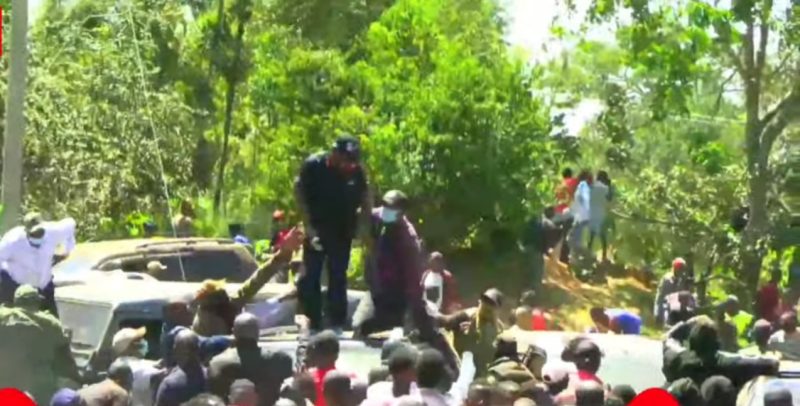 Natembeya blames Wetang’ula for chaos in Chwele-Kabuchai Ward campaign rally