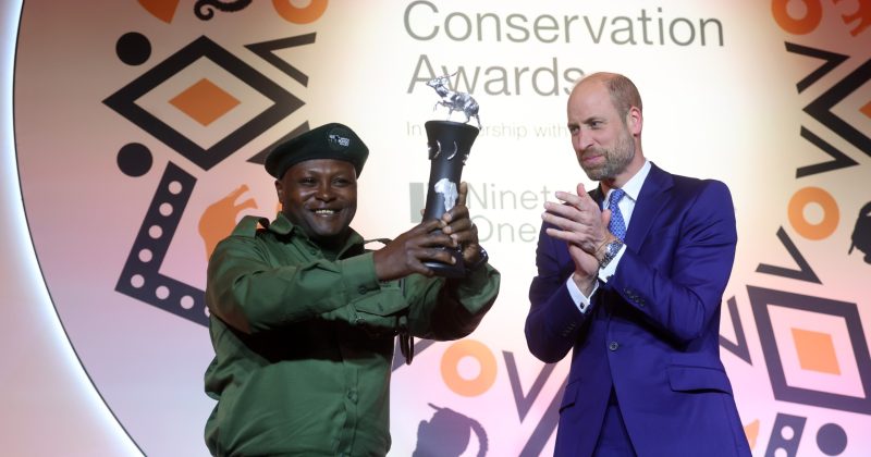 Kenya’s Laban Mwangi Honored at Tusk Conservation Awards for Protecting Mountain Bongo