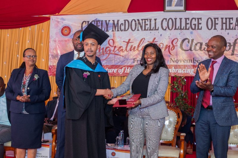 Nairobi Hospital’s Cicely McDonell College Marks 31st Graduation, Commissions 140 Healthcare Professionals