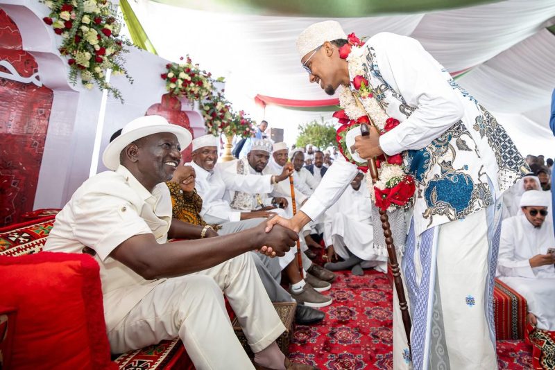 PICTURE STORY: Ruto Joins Family of NIS DG Noordin Haji for Son’s Wedding