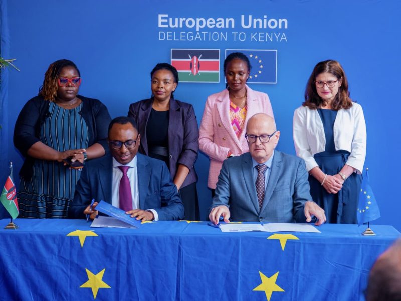 Kenya, EU sign Sh4.8bn deals to boost green transition and climate resilience