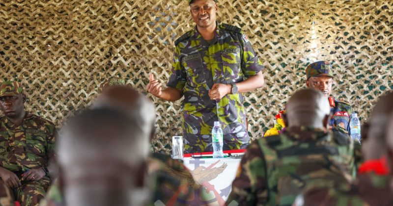 CDF Kahariri reaffirms KDF commitment to operational readiness during Manda Bay Visit