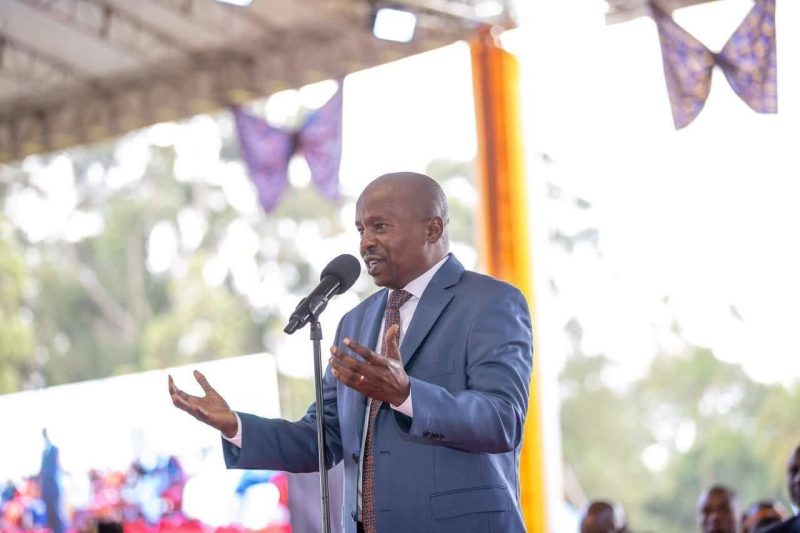 ‘Kenya will transition to first world, confident Kindiki says