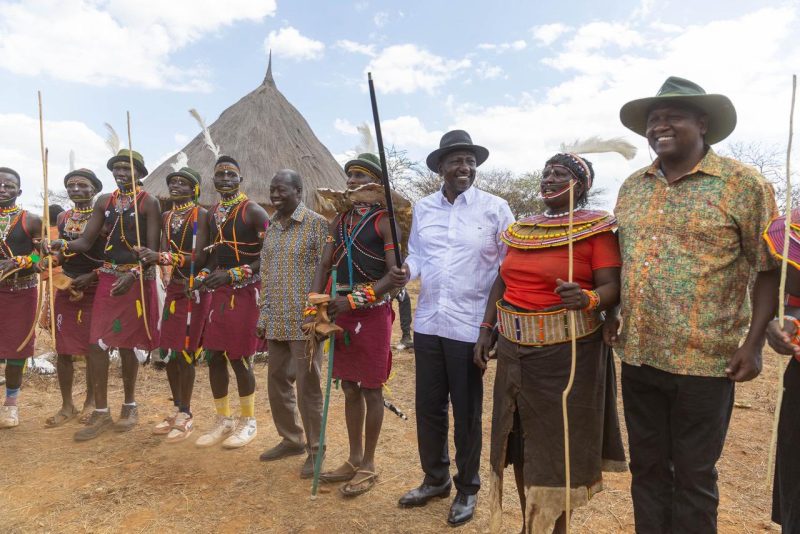 PICTURE STORY: President Ruto graces Kimalel Goat Auction which Blends Culture and Commerce in Baringo