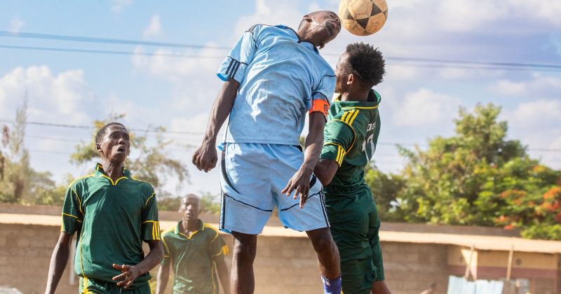 Maasai Morans swap spears for footballs in fight to protect lions