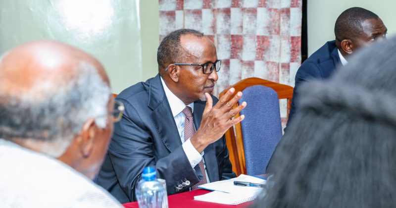 Aden Duale Acknowledges Key Role of FBOs in Advancing Universal Health Coverage