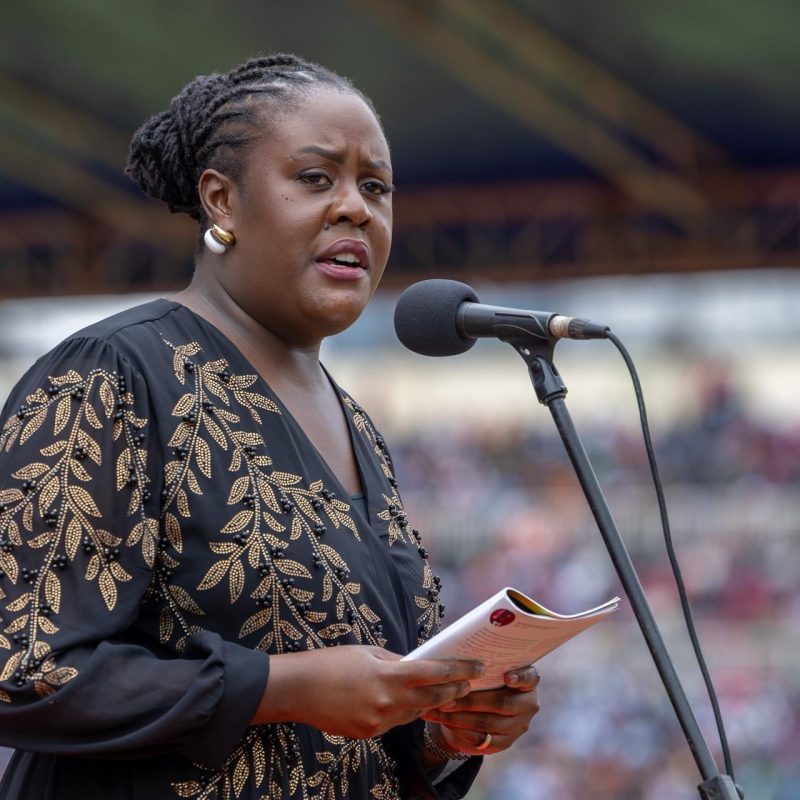“Stop treating youth like phone fixers,” Winnie Odinga tells leaders