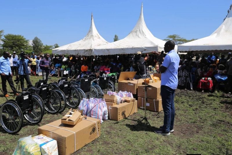 PS Ouma Oluga Brings Wheelchairs, Compassion to Families in Rarieda