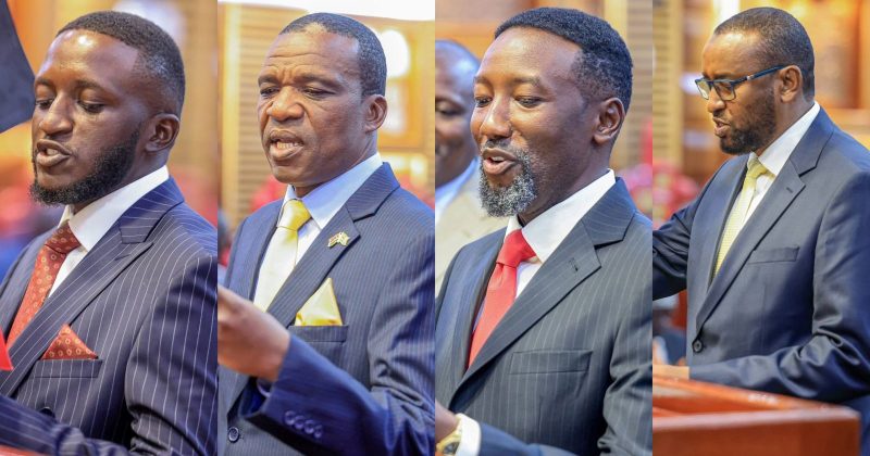 Seven newly elected lawmakers sworn in after Gazettement
