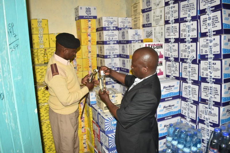 Sh3mn Counterfeit Alcohol Haul Seized in Narok as NACADA Smashes Major Syndicate