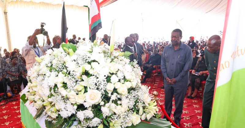 Mudavadi promises answers for Jirongo’s death amid push for inquest