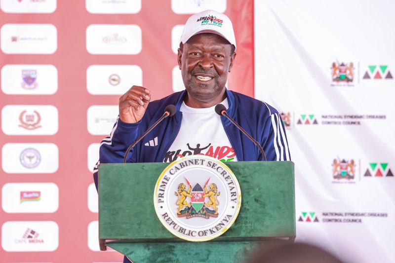 Mudavadi: Kenya Requires Sh30bn for HIV Prevention, Treatment and Long-Term Care