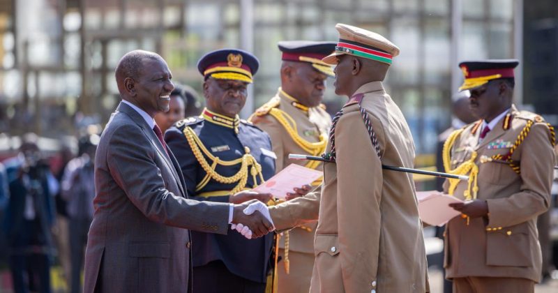 Ruto urges chiefs to help identify criminals as 5,892 NGAOs graduate
