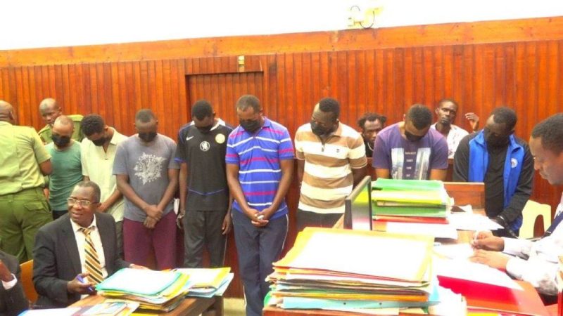 Seven Soldiers Released on Sh500,000 Bond in Mombasa Drug Case