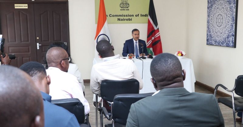 India’s New Envoy Swaika, Sets Tech, Culture, and Youth as Top priorities for Kenya