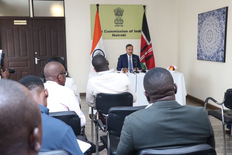 India’s New Envoy Swaika, Sets Tech, Culture, and Youth as Top priorities for Kenya