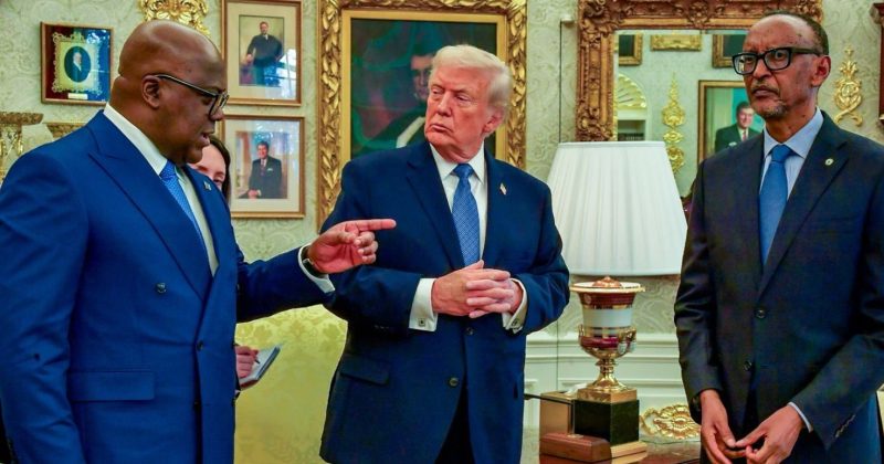 They’ll spend a lot of time hugging each other: Trump on Kagame-Tshisekedi relations