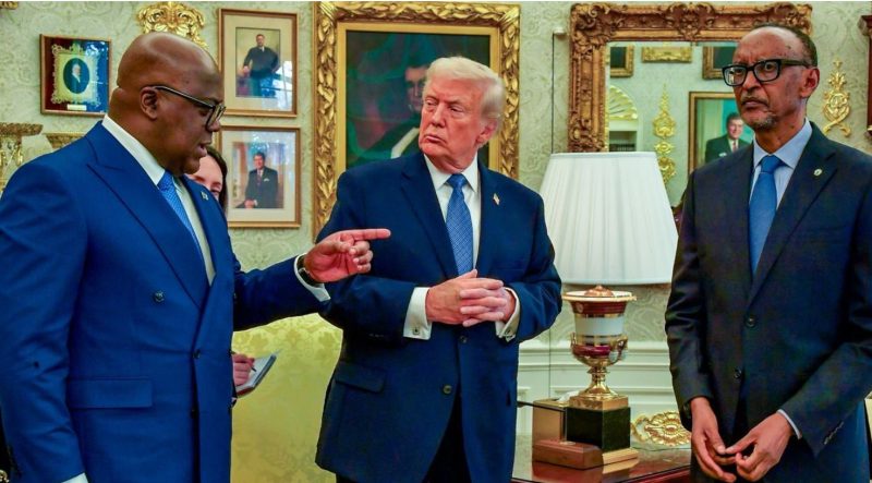 They’ll spend a lot of time hugging each other: Trump on Kagame-Tshisekedi relations