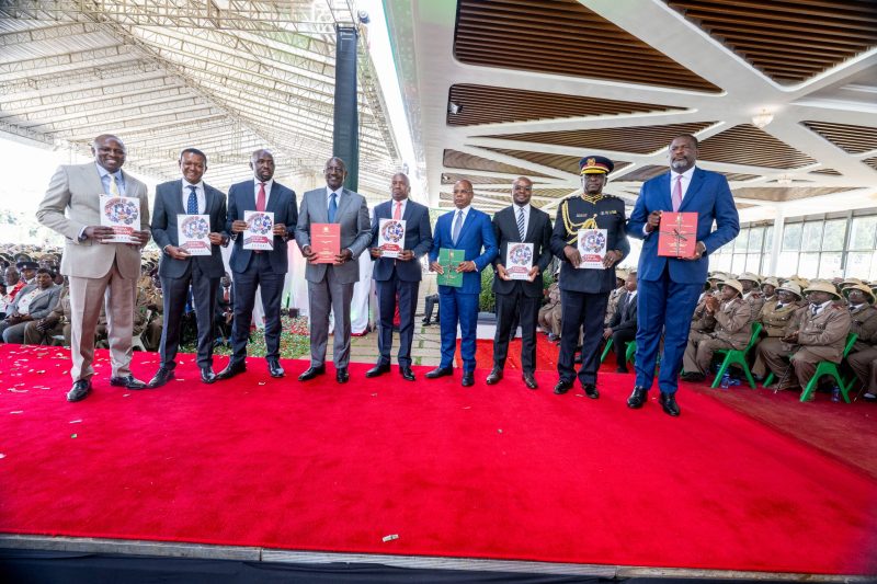 President Ruto receives Jukwaa La Usalama report at State House