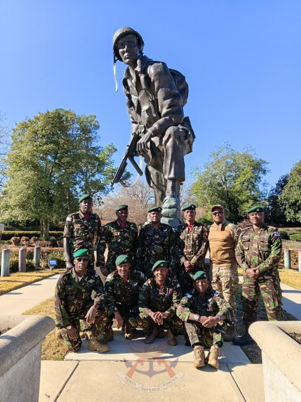 KDF Jumpmasters Participate in US-Led Operation in Fort Bragg, North Carolina