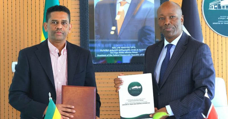 Kenya, Ethiopia ink deal to boost cross-border Trade