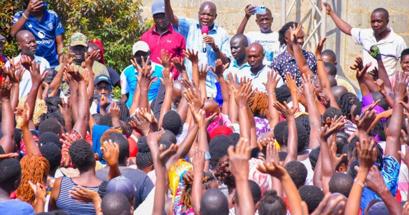 MP Oron Brings Early Christmas Relief to Women in Kisumu Central