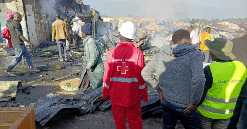 Fire Breaks Out at Popular Bar in Kabarnet Town