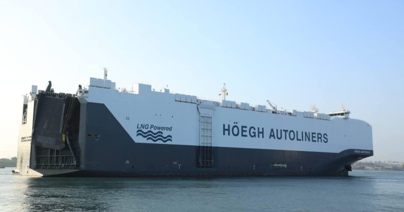 LNG – Powered Vessel Höegh Australis from Singapore Makes Historic First Call at Port of Mombasa