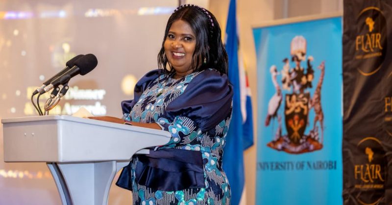 Dr. Joyce Kithure urges African women to lead change at FLAIR Gala in Nairobi