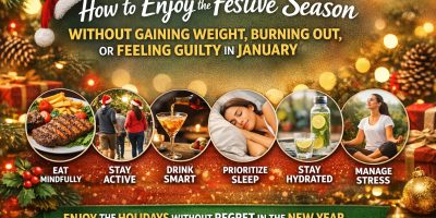 How to Enjoy the Festive Season Without Gaining Weight, Burning Out, or Feeling Guilty in January